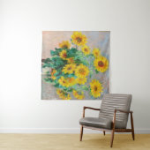 Bouquet der Sonnenblumen Claude Monet Wandteppich (Beispiel (Horizontal))