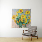 Bouquet der Sonnenblumen Claude Monet Wandteppich (Beispiel)