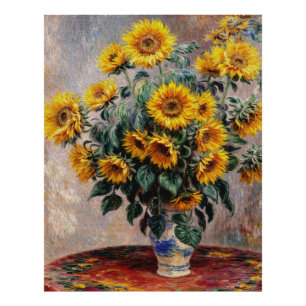 Bouquet der Sonnenblumen Fotodruck
