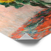 Bouquet der Sonnenblumen Poster (Ecke)