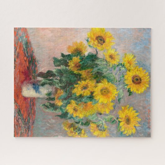 Bouquet der Sonnenblumen Puzzle (Horizontal)