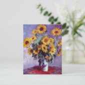 Bouquet der Sonnenblumen von Claude Monet, Vintage (Stehend Vorderseite)