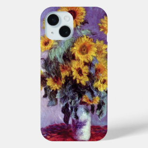 Bouquet der Sonnenblumen von Claude Monet, Vintage Case-Mate iPhone Hülle