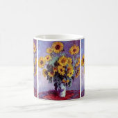 Bouquet der Sonnenblumen von Claude Monet, Vintage Kaffeetasse (Mittel)