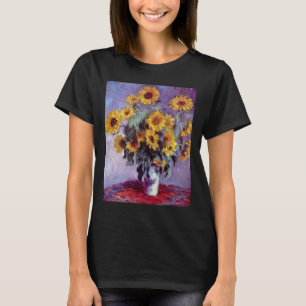 Bouquet der Sonnenblumen von Claude Monet, Vintage T-Shirt