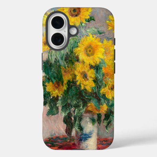 Bouquet der Sonnenblumen von Monet Impressionist Case-Mate iPhone Hülle (Rückseite)