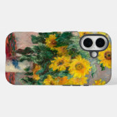 Bouquet der Sonnenblumen von Monet Impressionist Case-Mate iPhone Hülle (Rückseite (Horizontal))