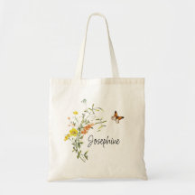 Bouquet der Wildblumen Bridesmaid Tote Bag