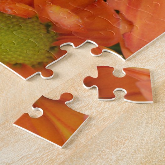 Bouquet der wunderschönen Orangen Blume Puzzle (Seite)