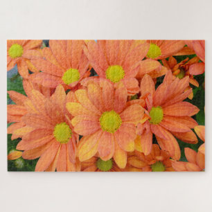 Bouquet der wunderschönen Orangen Blume Puzzle