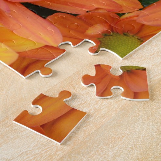 Bouquet der wunderschönen Orangen Blume Puzzle (Seite)