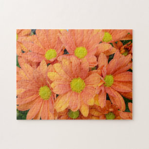 Bouquet der wunderschönen Orangen Blume Puzzle