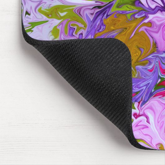 Bouquet des Abstrakten Kunstdesigns Mousepad (Ecke)