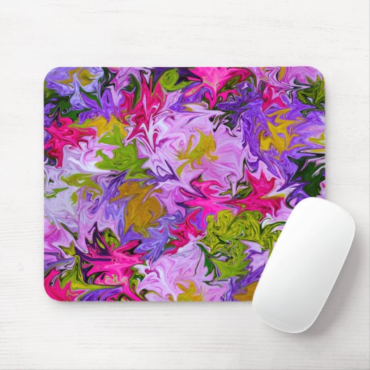 Bouquet des Abstrakten Kunstdesigns Mousepad (Mit Mouse)