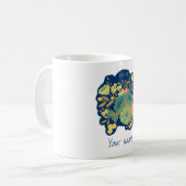 Bouquet des Widerstands l Tasse mit Personalisieru (Vorderseite Links)