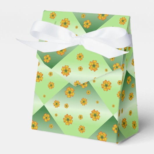 Bouquet Favor Box Geschenkschachtel (Vorderseite)