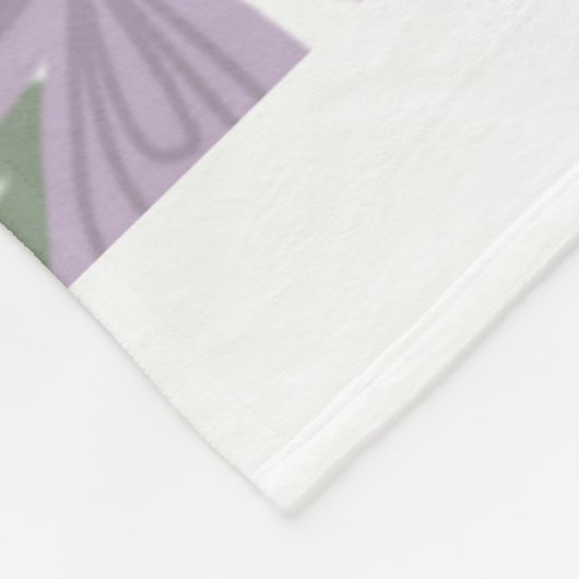 Bouquet Fleecedecke (Ecke)