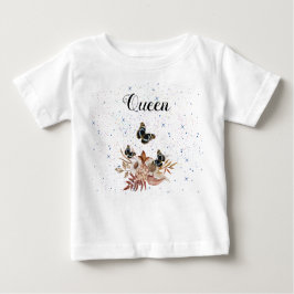 Bouquet floral blooming garden baby t-shirt