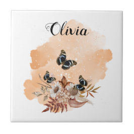 Bouquet floral blooming garden fliese