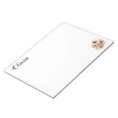 Bouquet floral blooming garden notizblock (angewinkelt)