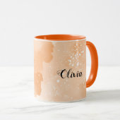 Bouquet floral blooming garden tasse (VorderseiteRechts)