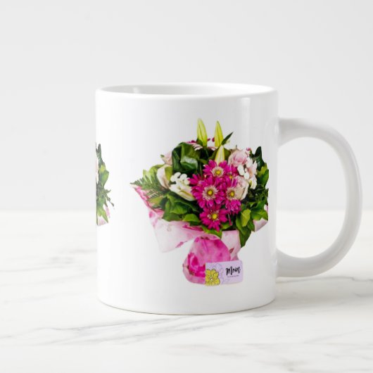 Bouquet für Mama Jumbo-Tasse (Rechts)
