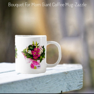 Bouquet für Mama Jumbo-Tasse