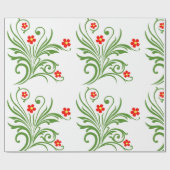Bouquet Geschenkpapier (Flach)
