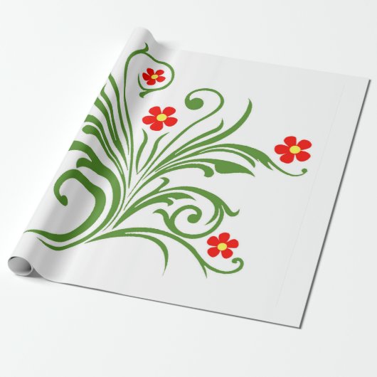 Bouquet Geschenkpapier (Ungerollt)
