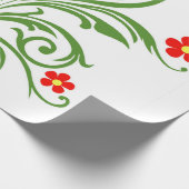 Bouquet Geschenkpapier (Ecke)