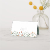 Bouquet-Hochzeitstisch-Blush-ID654 Platzkarte (Rückseite)