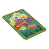 Bouquet in Border I Magnet (Rechte Seite)