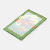 Bouquet in Border I Post-it Klebezettel (angewinkelt)