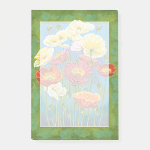 Bouquet in Border I Post-it Klebezettel