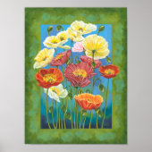 Bouquet in Border I Poster (Vorne)