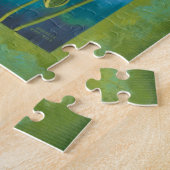 Bouquet in Border I Puzzle (Seite)