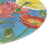 Bouquet in Border I Schneidebrett (Ecke)