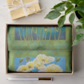 Bouquet in Border I Seidenpapier (Geschenk)