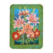 Bouquet in Border II Magnet (Vertikal)