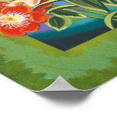 Bouquet in Border II Poster (Ecke)
