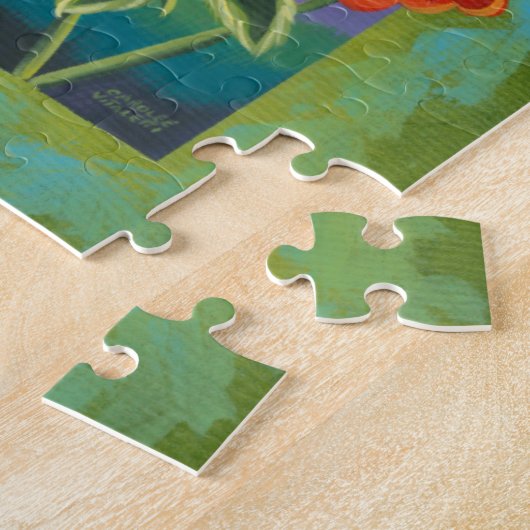 Bouquet in Border II Puzzle (Seite)