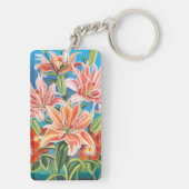 Bouquet in Border II Schlüsselanhänger (Rückseite)