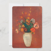 Bouquet in einer chinesischen Vase von Odilon Redo (Vorderseite)