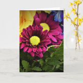 Bouquet, Karte (Gelbe Blume)