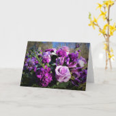 Bouquet, Karte (Gelbe Blume)