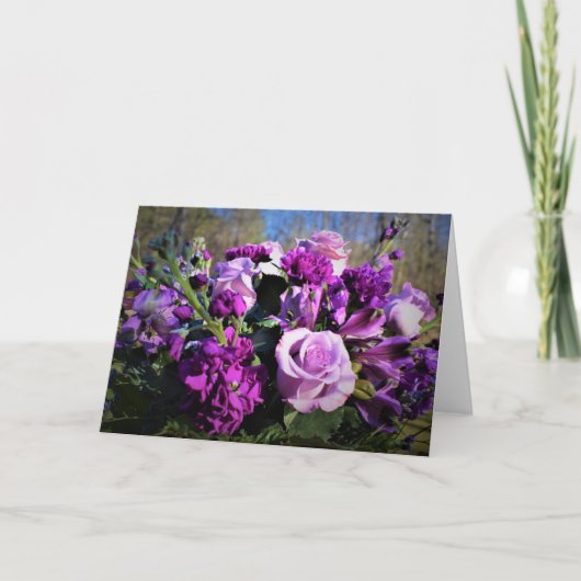 Bouquet, Karte (Vorderseite)