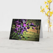 Bouquet, Karte (Gelbe Blume)