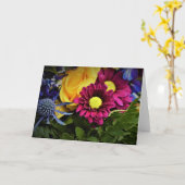 Bouquet, Karte (Gelbe Blume)