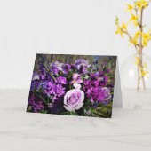 Bouquet, Karte (Gelbe Blume)