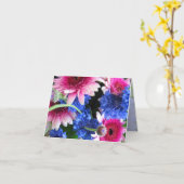 Bouquet-Karte für Blume Karte (Gelbe Blume)